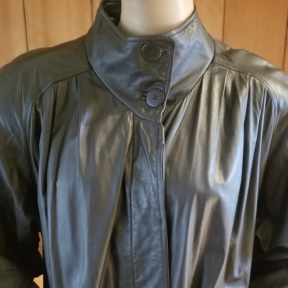 Leather Duster Classic Style - image 3